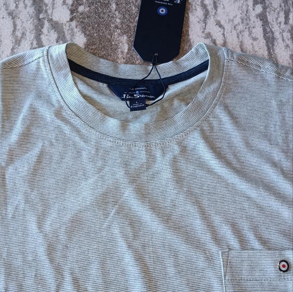 Ben Sherman Men's Pocket T-shirt New Size Large - Picture 1 of 3
